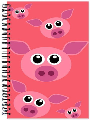 

Chesta Enterprises A5 Note Book(Designer, Multicolor)