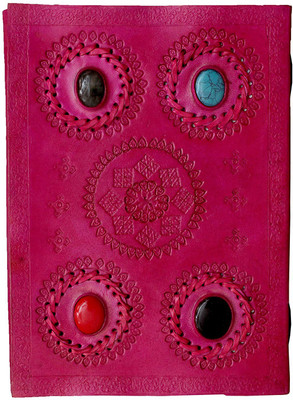 

SR MART A6 Diary(Parallel Four stone Diary, Pink)