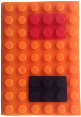 

Oytra A6 Diary(Lego Diary Notebook | A6 Size | 100 Pages|Orange, Multicolor)