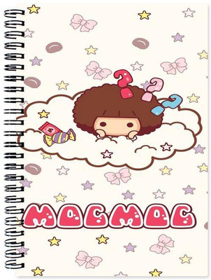 

VenTechno A5 Diary(Cartoon Designer Wirebound Ruled Paper Sheets Personal and Office Stationary Notebooks Diary, Multicolor)