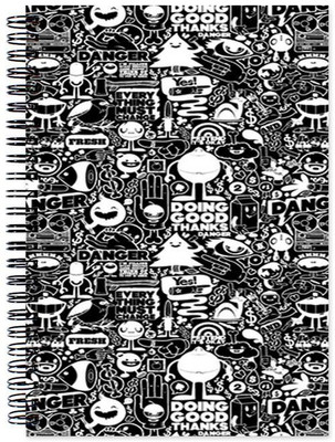 Chesta Enterprises A5 Note Book(Texture, Multicolor)