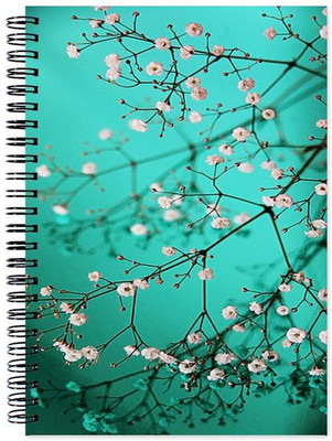 

Chesta Enterprises A5 Note Book(Flower, Multicolor)