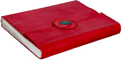 

SR MART A6 Diary(Wheel Black Stone Diary, Red)
