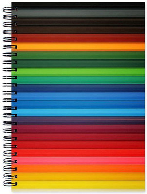 

Chesta Enterprises A5 Note Book(Designer, Multicolor)