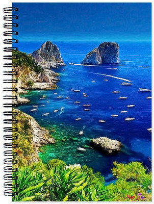 

Chesta Enterprises A5 Note Book(Scenery, Multicolor)