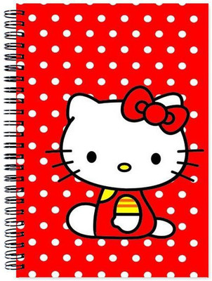 

VenTechno A5 Diary(Cartoon Designer Wirebound Ruled Paper Sheets Personal and Office Stationary Notebooks Diary, Multicolor)