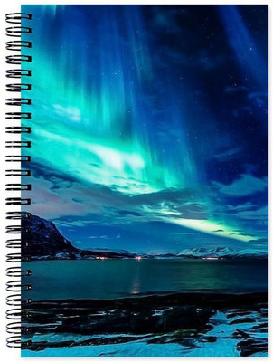 

VenTechno A5 Diary(Colorful Designer Wirebound Ruled Paper Sheets Personal and Office Stationary Notebooks Diary, Multicolor)