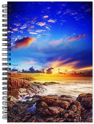 

VenTechno A5 Diary(Colorful Designer Wirebound Ruled Paper Sheets Personal and Office Stationary Notebooks Diary, Multicolor)
