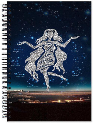 

VenTechno A5 Diary(Constellation Designer Wirebound Ruled Paper Sheets Personal and Office Stationary Notebooks Diary, Multicolor)