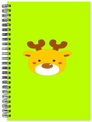 

VenTechno A5 Diary(Cartoon Designer Wirebound Ruled Paper Sheets Personal and Office Stationary Notebooks Diary, Multicolor)