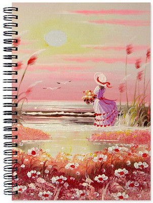 

Chesta Enterprises A5 Note Book(Scenery, Multicolor)