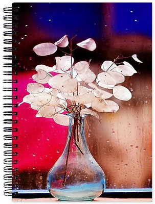 

Chesta Enterprises A5 Note Book(Flower, Multicolor)