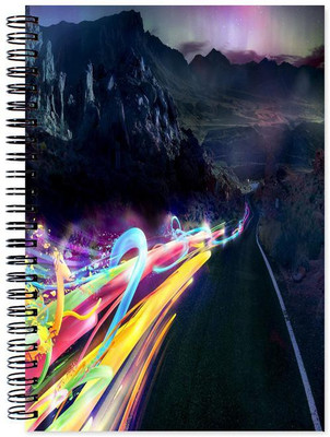 

Chesta Enterprises A5 Note Book(Designer, Multicolor)