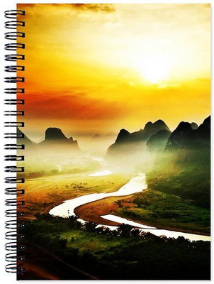 Little Jaipur A5 Note Book(Scenery, Multicolor)