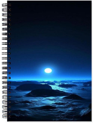 

Little Jaipur A5 Note Book(Moon, Multicolor)