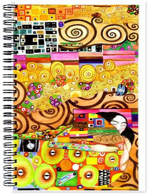 

Chesta Enterprises A5 Note Book(Texture, Multicolor)