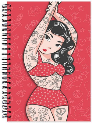 

Chesta Enterprises A5 Note Book(Designer, Multicolor)