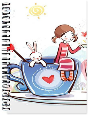 

Chesta Enterprises A5 Note Book(Love, Multicolor)