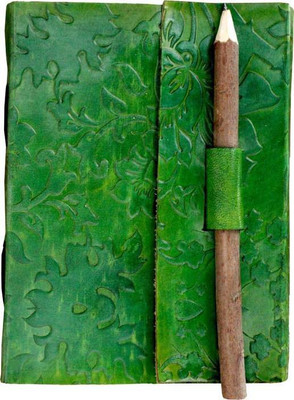 

SR MART A5 Diary(Wooden Pencil Lock Diary, Green)