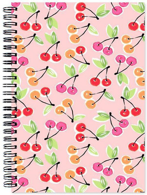 

VenTechno A5 Diary(Food Designer Wirebound Ruled Paper Sheets Personal and Office Stationary Notebooks Diary, Multicolor)