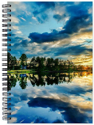 

VenTechno A5 Diary(Colorful Designer Wirebound Ruled Paper Sheets Personal and Office Stationary Notebooks Diary, Multicolor)