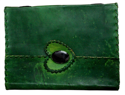 

SR MART A6 Diary(Heart Stone Diary, Green)