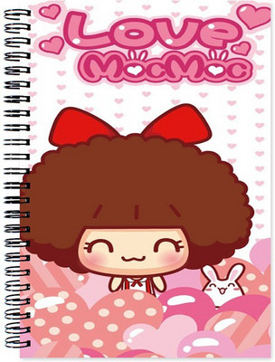 

VenTechno A5 Diary(Cartoon Designer Wirebound Ruled Paper Sheets Personal and Office Stationary Notebooks Diary, Multicolor)