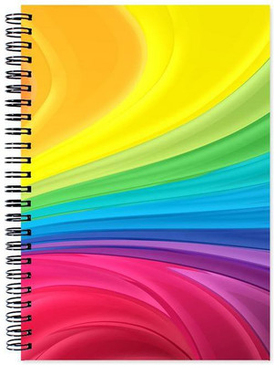 Chesta Enterprises A5 Note Book(Designer, Multicolor)