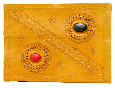 

SR MART A6 Diary(Diagonal Two Stone Diary, Yellow)