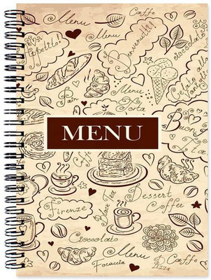 

Chesta Enterprises A5 Note Book(Food, Multicolor)