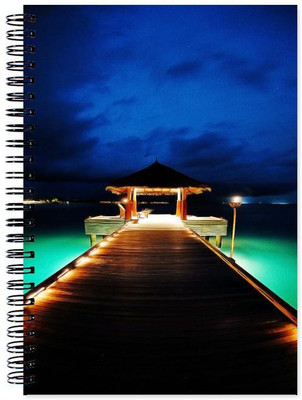 

VenTechno A5 Diary(Colorful Designer Wirebound Ruled Paper Sheets Personal and Office Stationary Notebooks Diary, Multicolor)