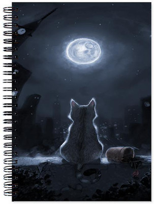 

Little Jaipur A5 Note Book(Moon, Multicolor)