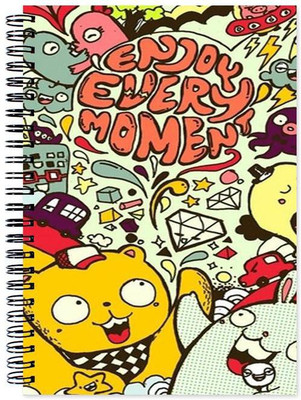 

Chesta Enterprises A5 Note Book(Cartoon, Multicolor)