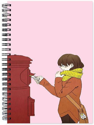 

Chesta Enterprises A5 Note Book(Love, Multicolor)