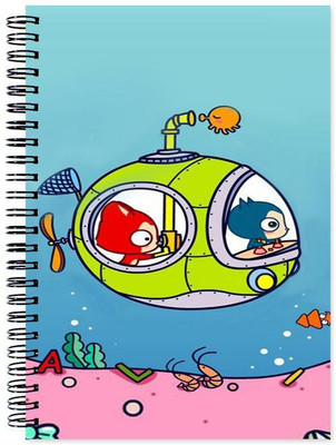 

Little Jaipur A5 Note Book(Cartoon, Multicolor)
