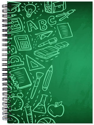 

Chesta Enterprises A5 Note Book(Designer, Multicolor)