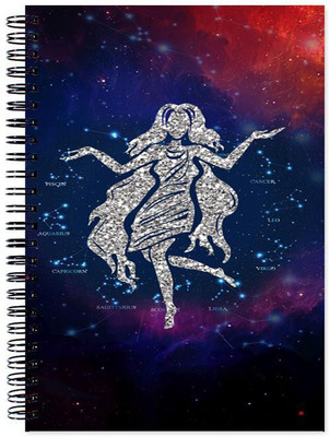 

VenTechno A5 Diary(Constellation Designer Wirebound Ruled Paper Sheets Personal and Office Stationary Notebooks Diary, Multicolor)