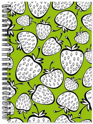 

VenTechno A5 Diary(Food Designer Wirebound Ruled Paper Sheets Personal and Office Stationary Notebooks Diary, Multicolor)