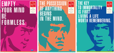 

Navneet A4 Note Book(Bruce Lee_20289EJ-EL, Multicolor, Pack of 3)