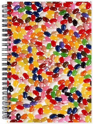 

VenTechno A5 Diary(Food Designer Wirebound Ruled Paper Sheets Personal and Office Stationary Notebooks Diary, Multicolor)