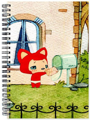 

Chesta Enterprises A5 Note Book(Cartoon, Multicolor)