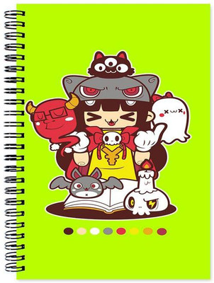 

Chesta Enterprises A5 Note Book(Cartoon, Multicolor)