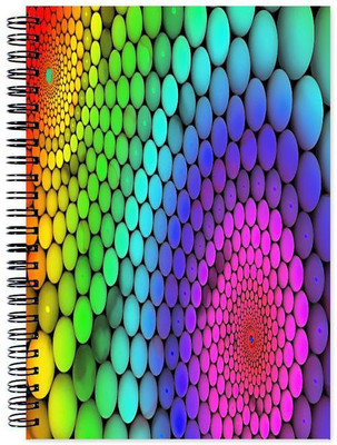 

Chesta Enterprises A5 Note Book(Designer, Multicolor)