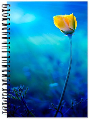 Chesta Enterprises A5 Note Book(Flower, Multicolor)