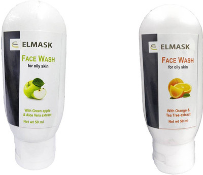

Elmask Deep Cleansing Skin Whitening Daily Face Cleanser Face Wash for oily Skin Face Wash(100 ml)