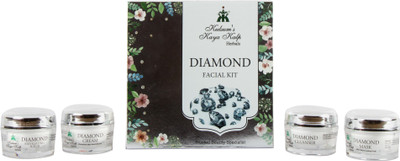 

Kulsum's Kaya Kalp Diamond Facial Kit 180 g(Set of 4)