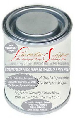 

FANTASIZE INSTANT CYRSTAL SHINE BRIGHTENING FACE WHITENING MASK & BODY POLISHING FAIRNESS MASK(600 g)