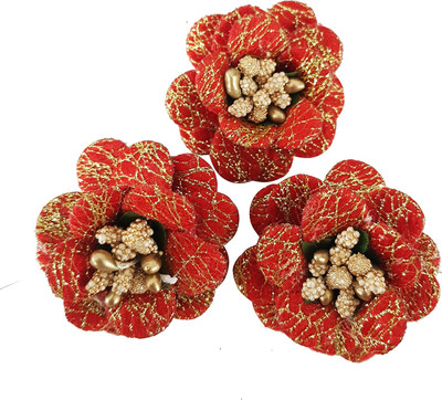 

Confidence Bollywood Style hair Accessories For Women & Girls Hair Accessory Set(Red)