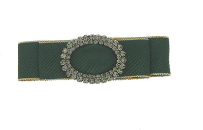 

Anuradha Art Jewellery Back Pin Back Pin(Green)