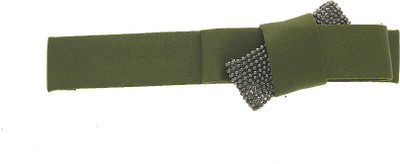 Anuradha Art Jewellery Back Pin Back Pin(Green)